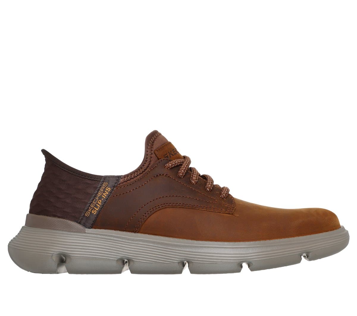 Skechers Slip-ins: Garza - Gervin en Marrón, talla 47.5