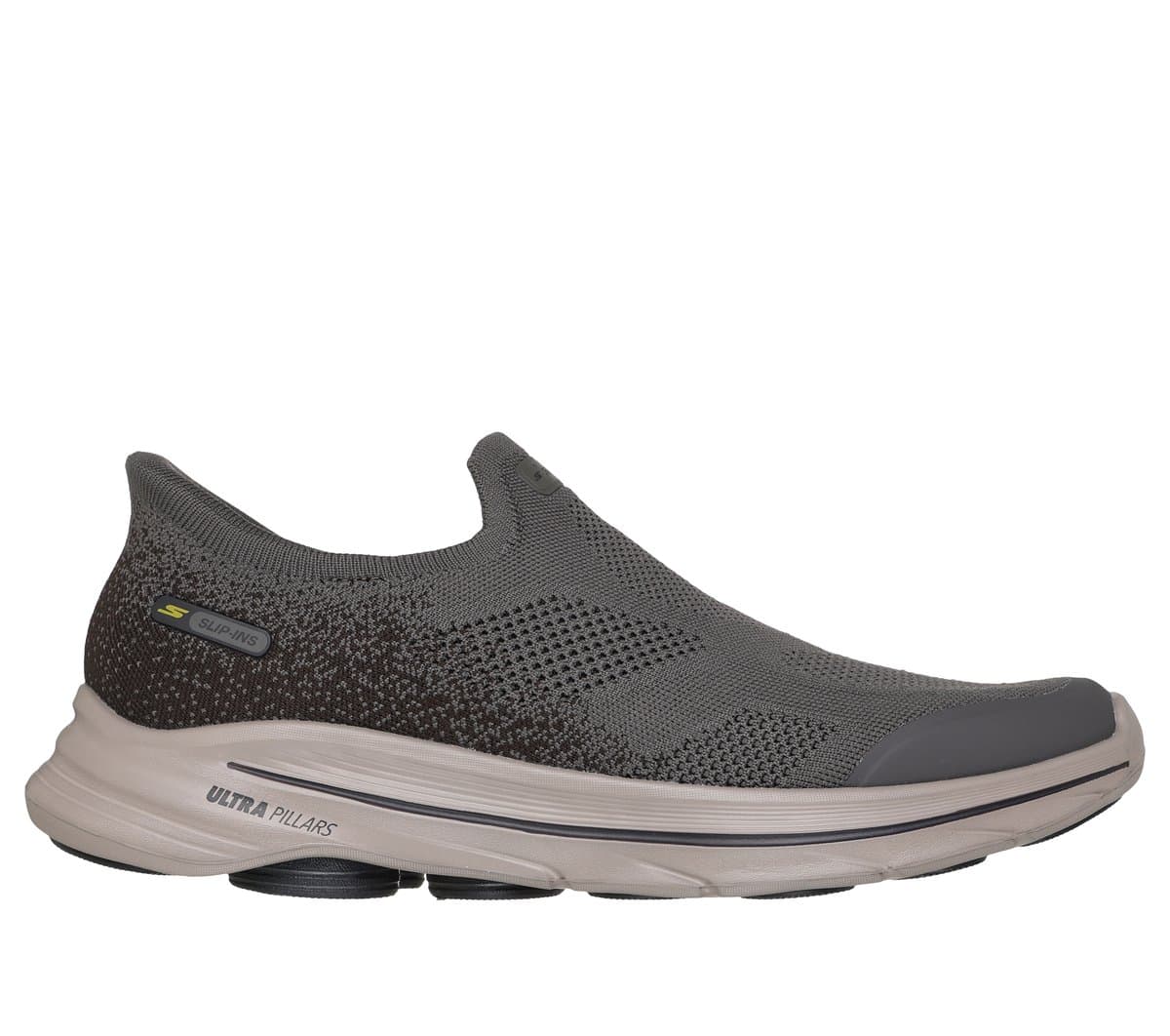Skechers Slip-ins: GO WALK 8 - Pelayo en Taupeoscuro, talla 39.5, Vegan