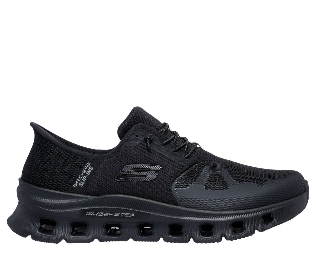 Skechers Slip-ins: Glide-Step Pro en Negro, talla 39.5, Vegan