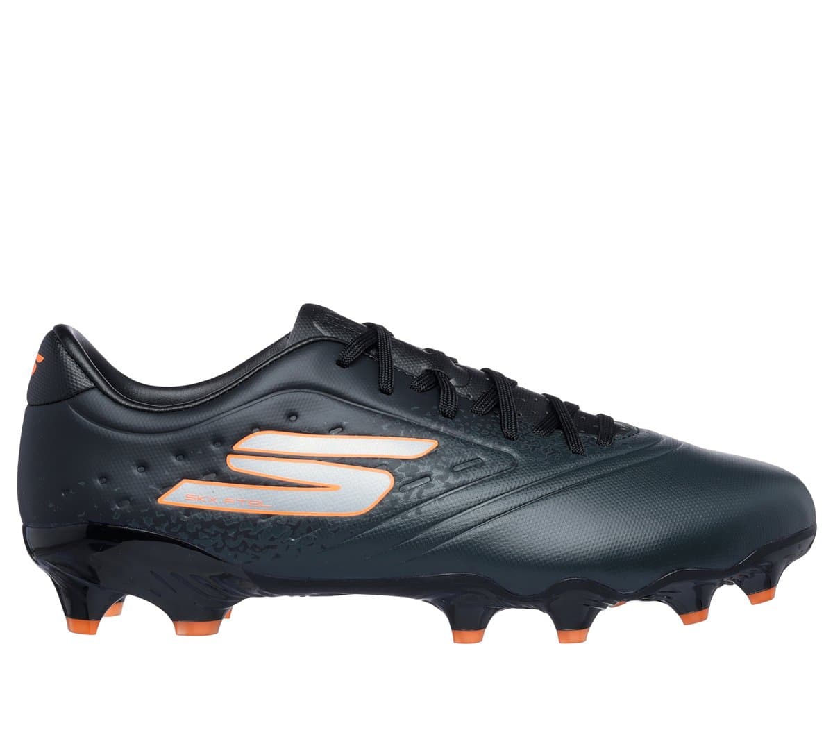 Skechers Razor 1.5 Academy FG en Negro/Naranja, talla 36