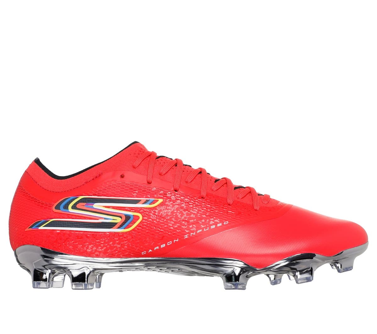 Skechers Razor 1.5 Elite FG en Rojo/Negro, talla 44