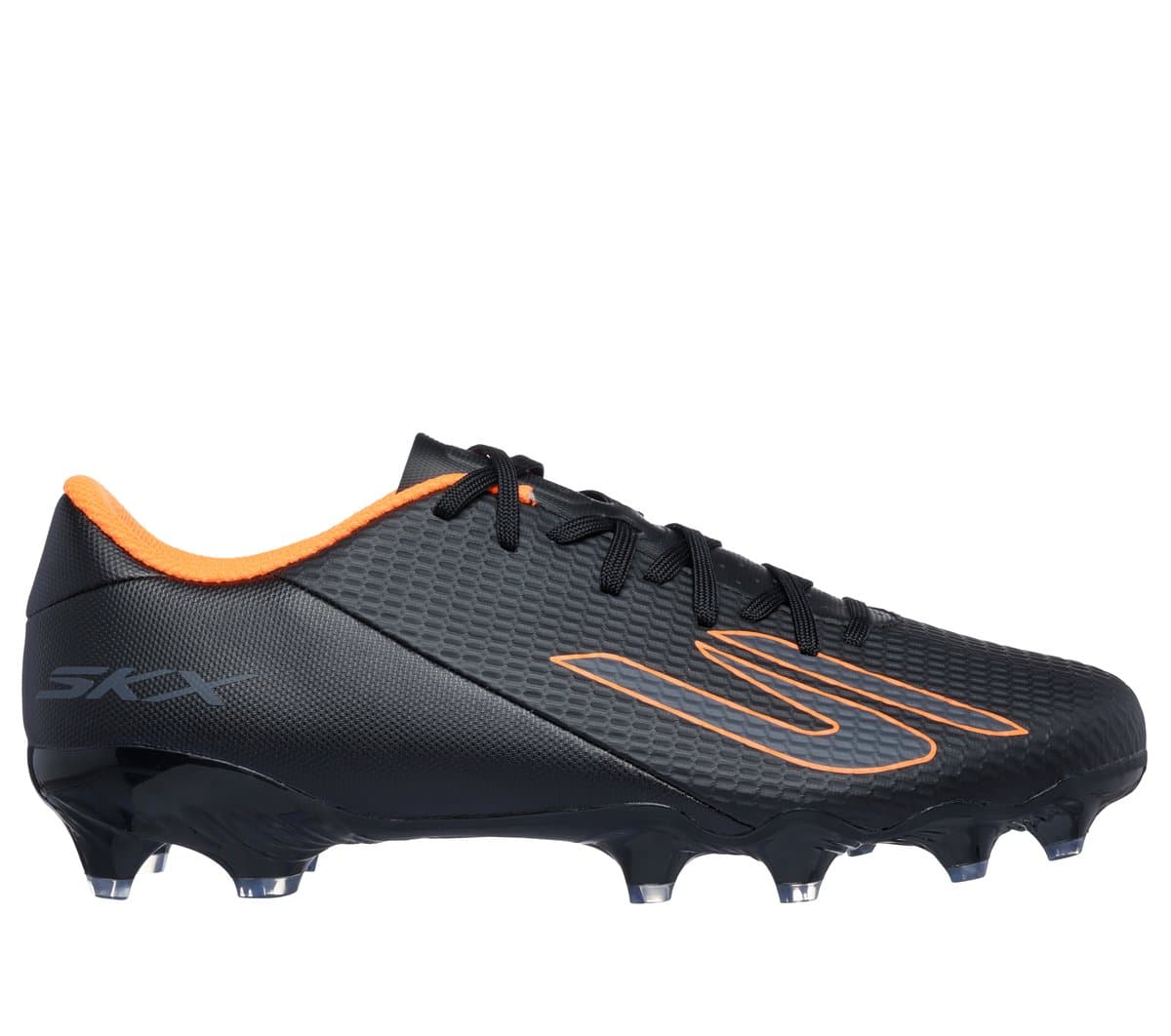 Skechers SKX_2 Academy FG en Negro/Naranja, talla 37.5