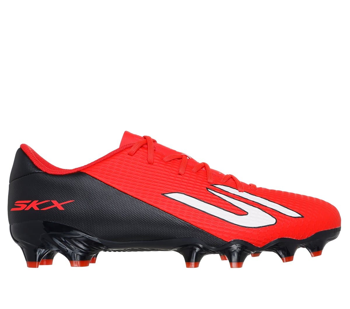 Skechers SKX_2 Academy FG en Rojo/Negro, talla 40