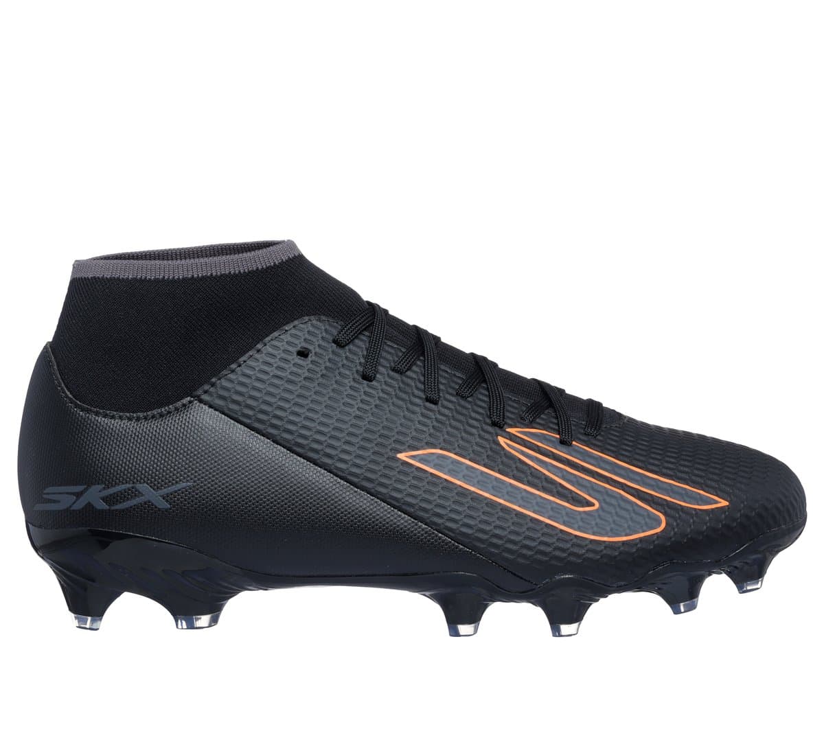 Skechers SKX_2 High Academy FG en Negro/Naranja, talla 36