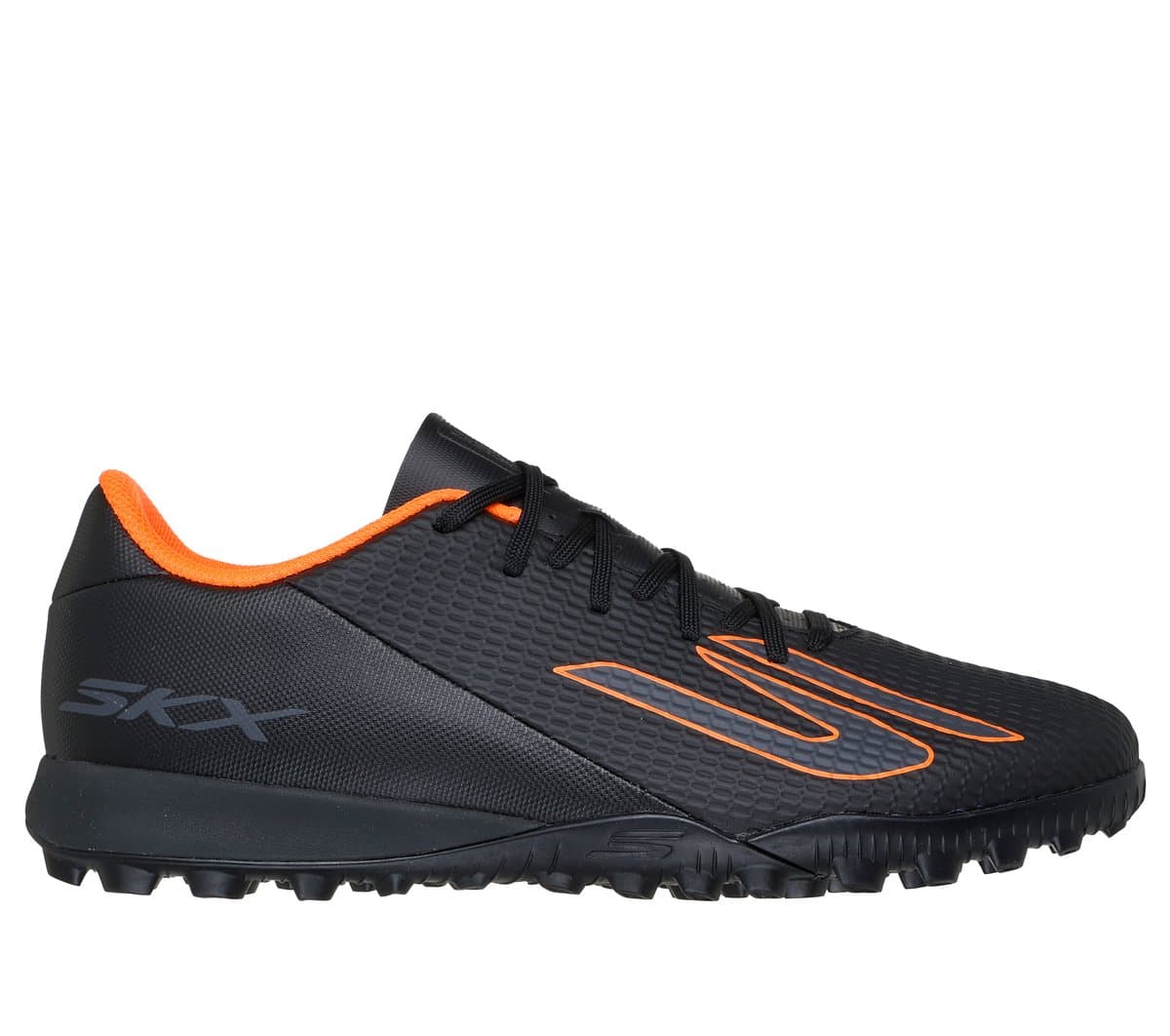 Skechers SKX_2 Academy TF en Negro/Naranja, talla 47.5