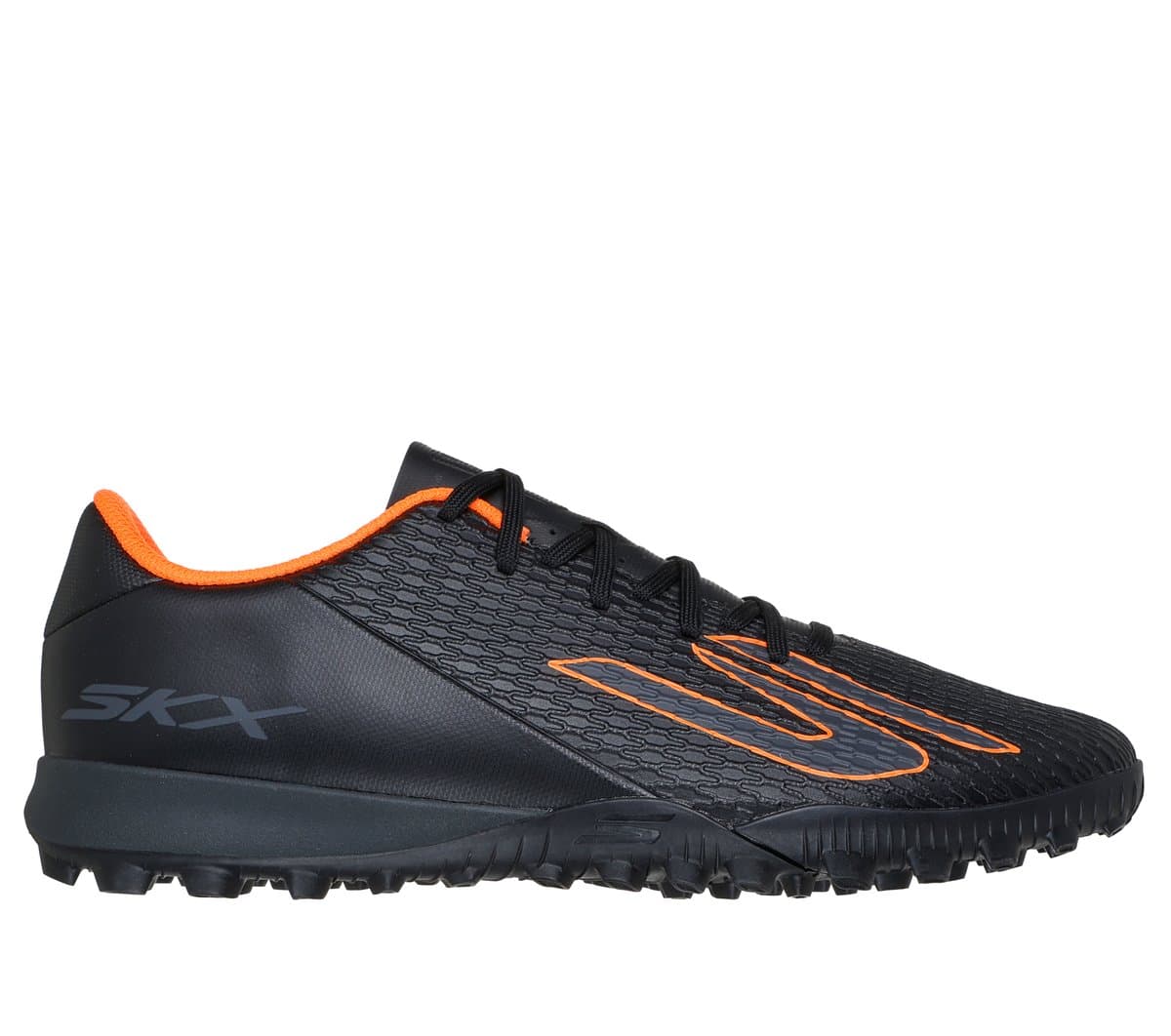 Skechers SKX_2 Club TF en Negro/Naranja, talla 43
