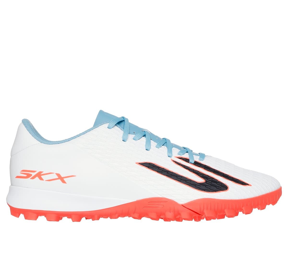 Skechers SKX_2 Club TF en Blanco/Turquesa, talla 41