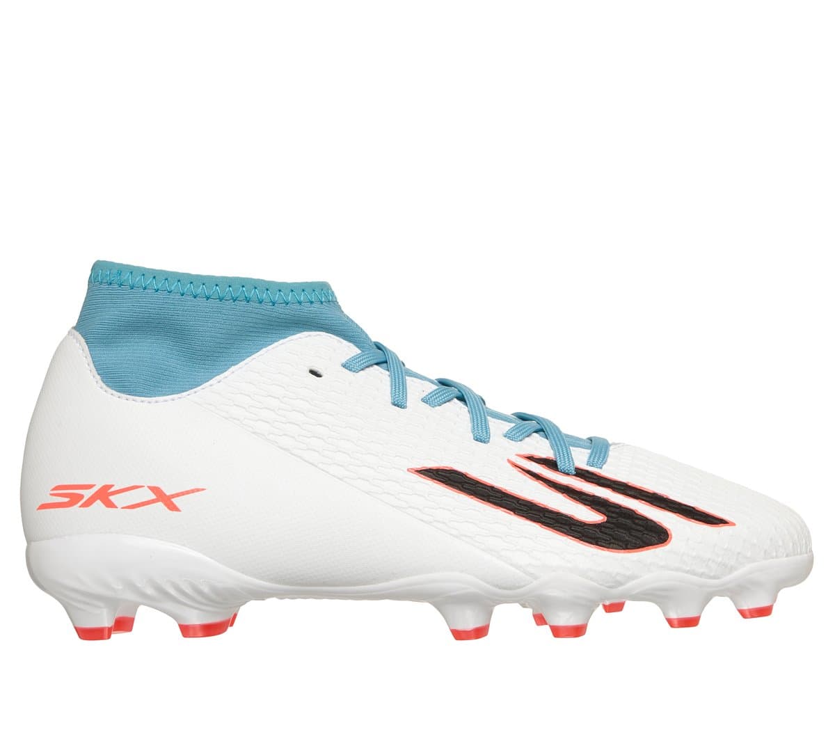 Skechers SKX_2 Jr High Youth MG en Blanco/Turquesa, talla 33