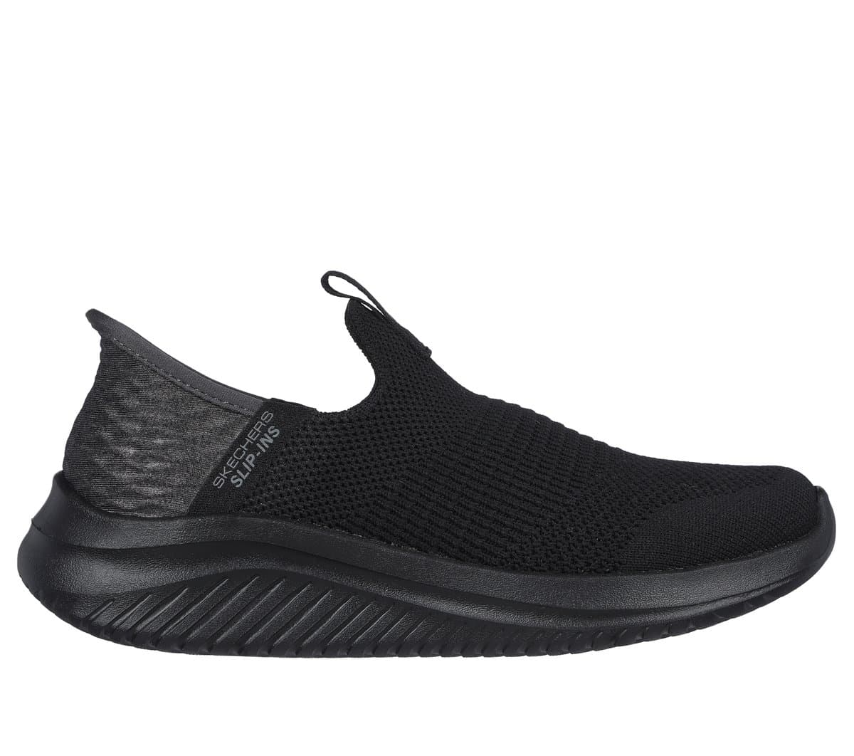 Skechers niño Slip-ins: Ultra Flex 3.0 - Smooth Step en Negro, talla 28