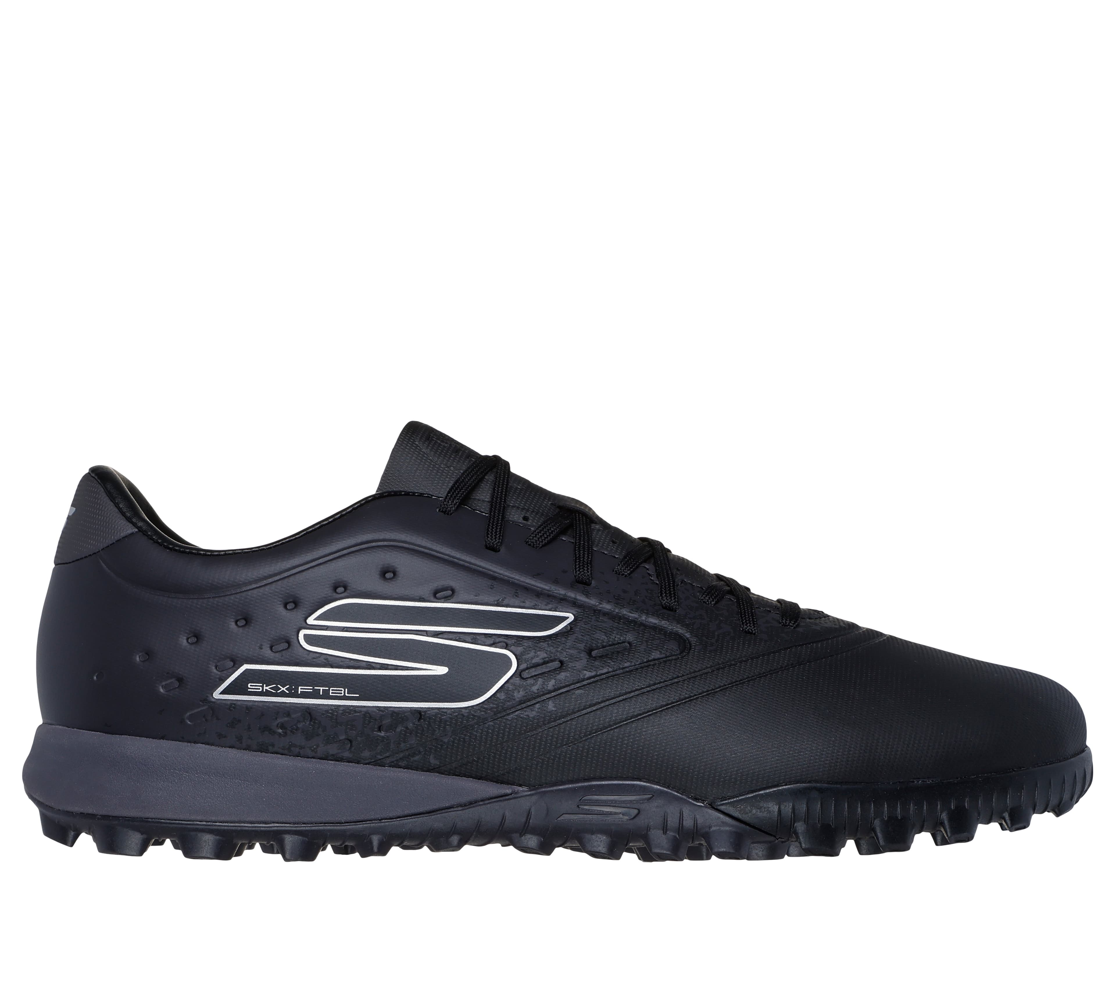 Skechers Razor 1.5 Academy TF en Negro/Plata, talla 36.5