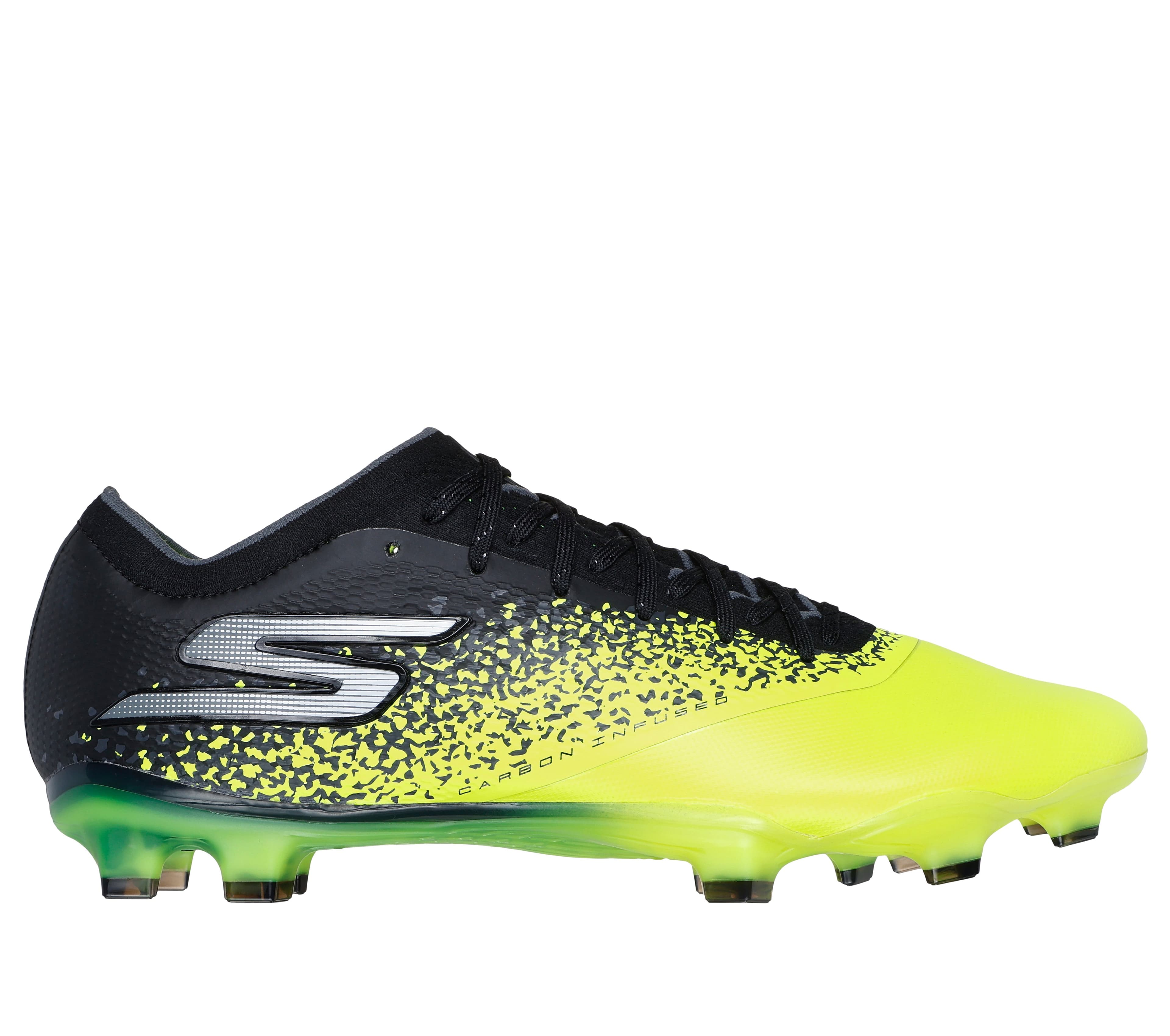 Skechers Razor 1.5 Elite FG en Amarillo/Negro, talla 41