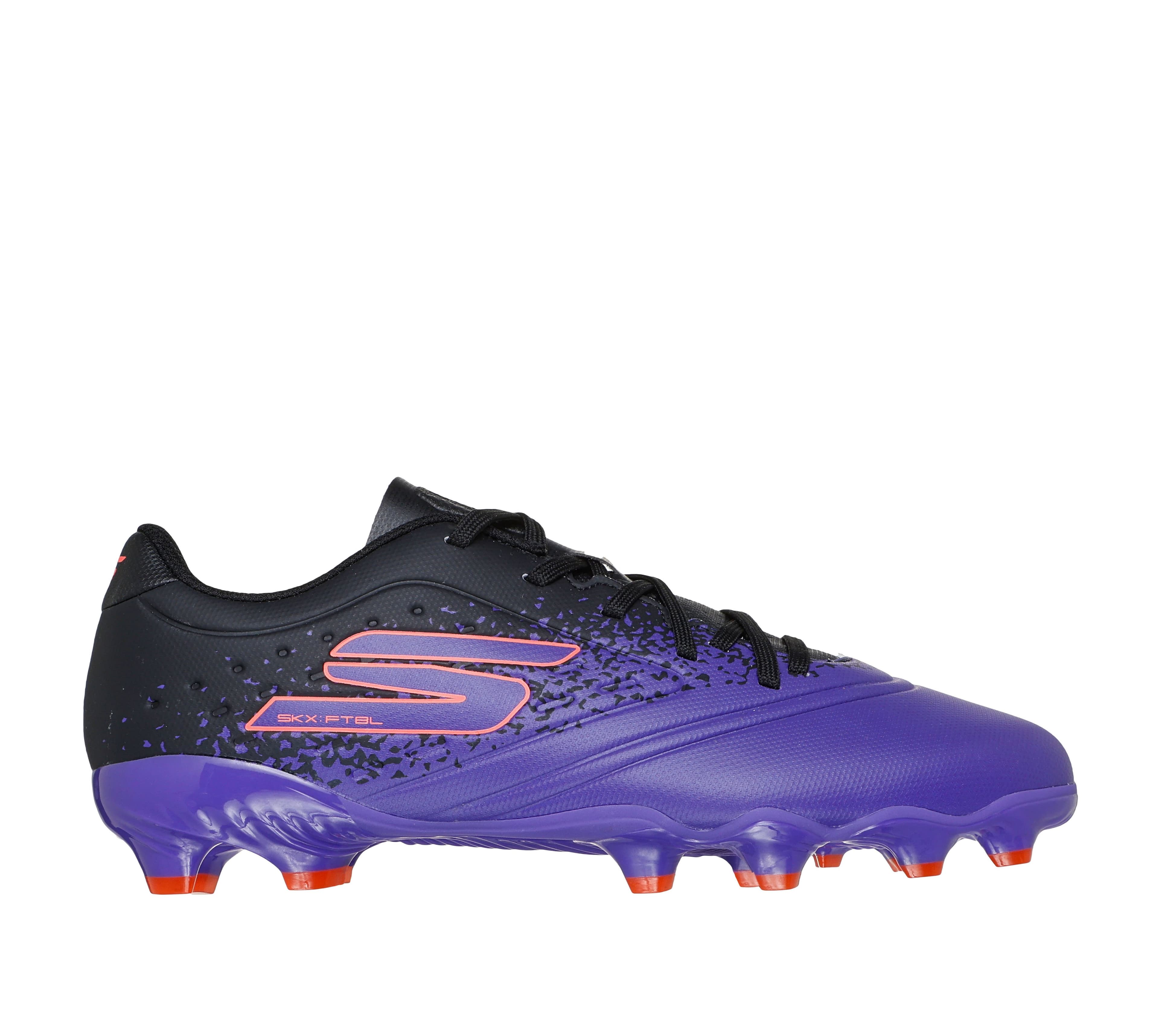 Skechers Razor 1.5 Jr Td FG en Morado, talla 26.5