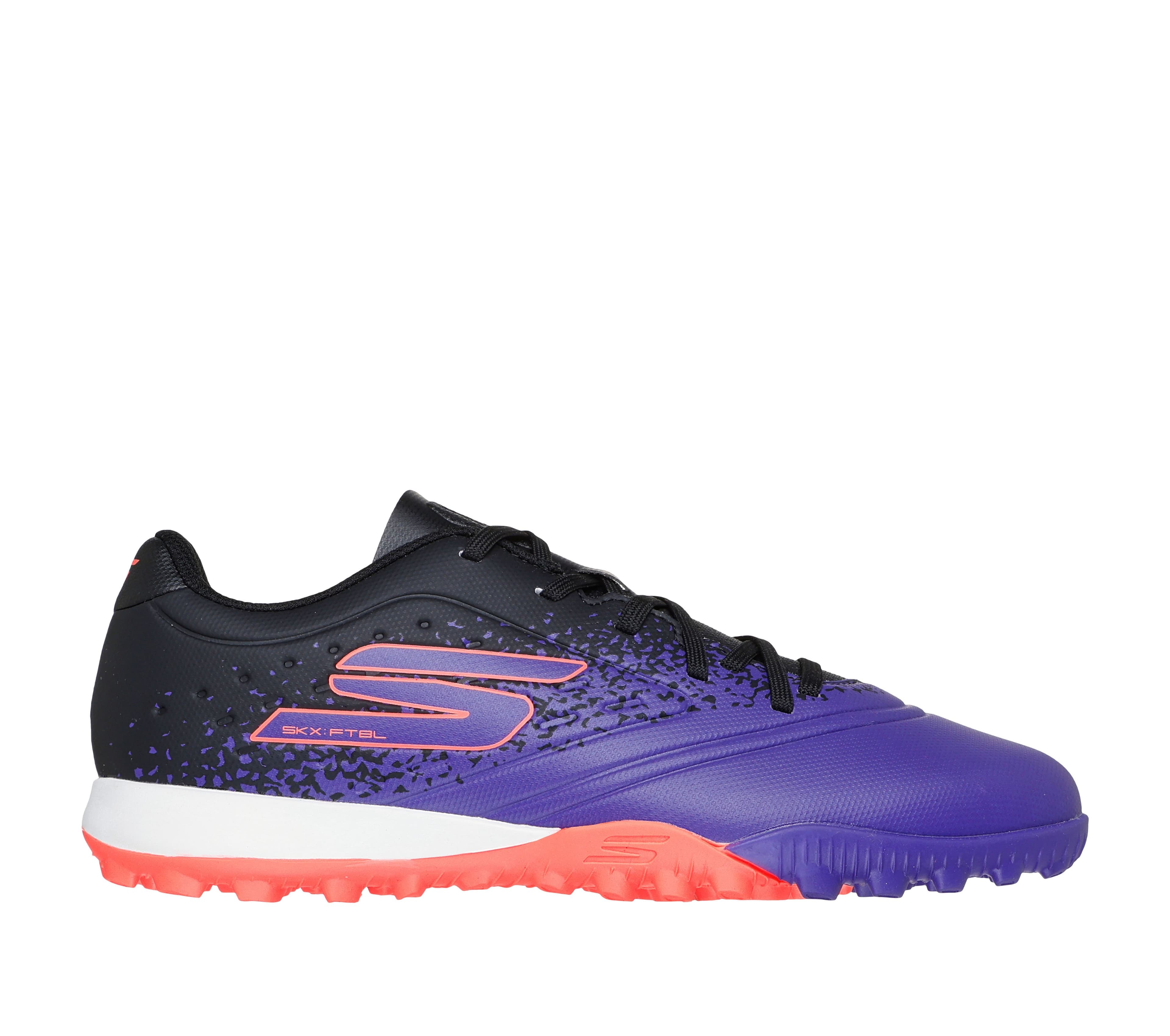 Skechers Razor 1.5 Jr Td TF en Morado, talla 26.5