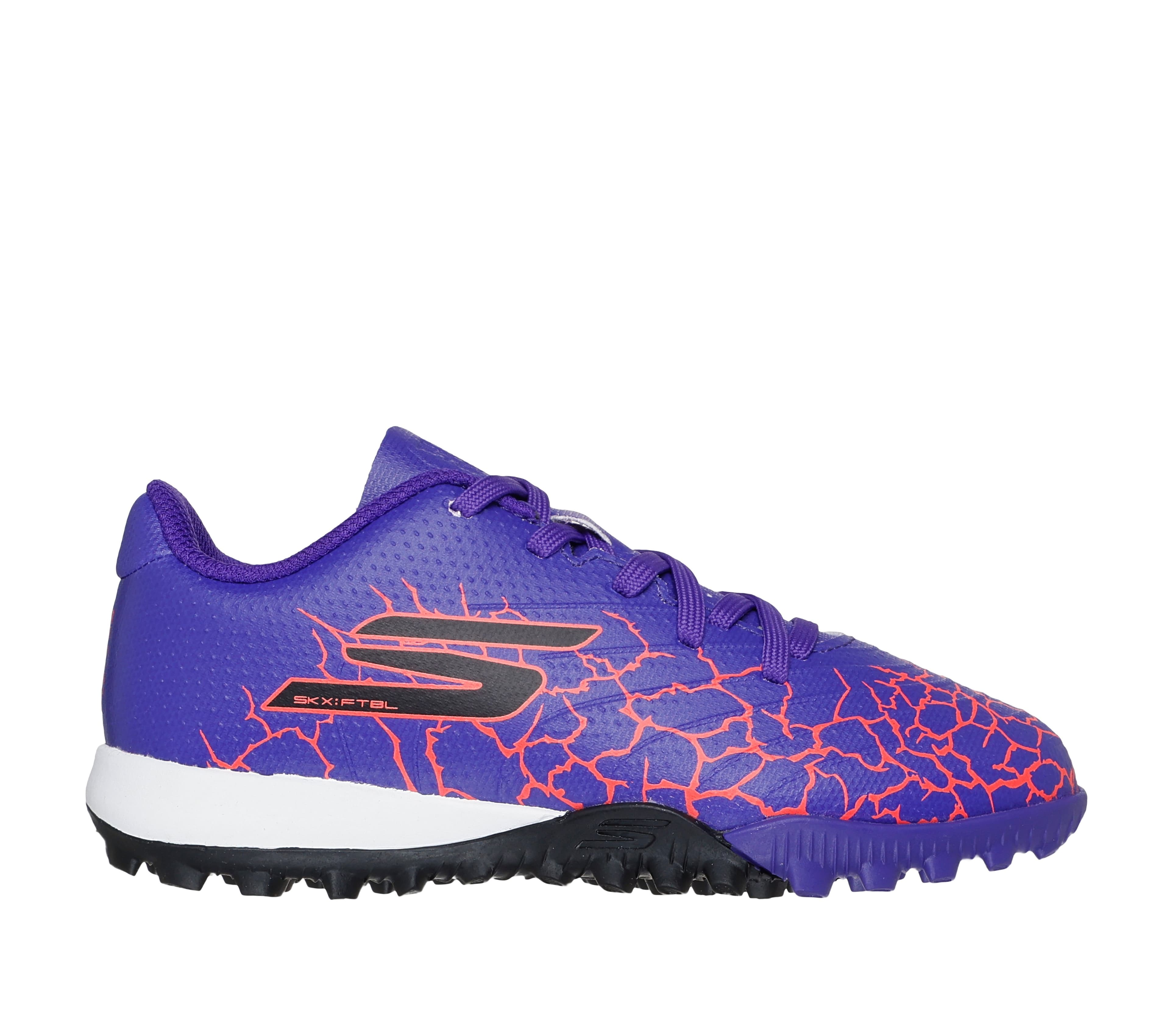 Skechers SKX_ 1.5 Jr Td TF en Morado, talla 26.5