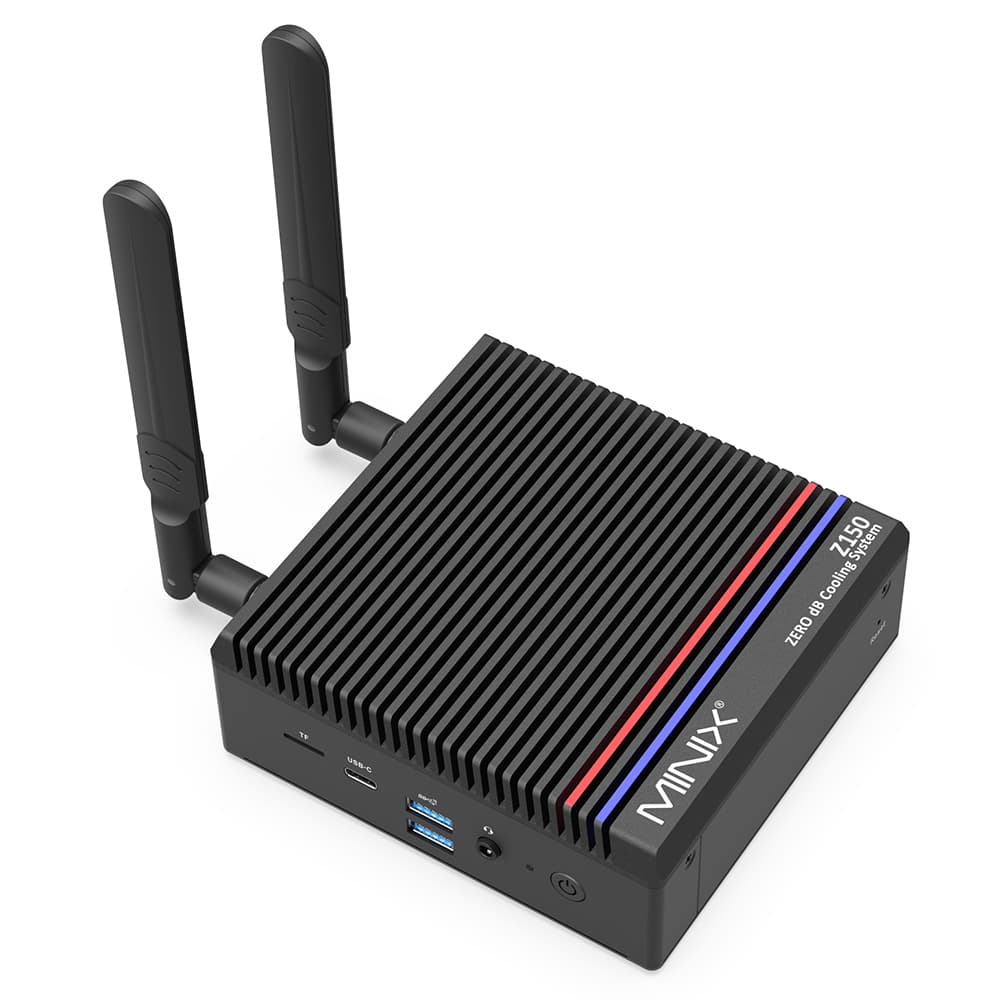MINIX Z150-0dB Mini PC sin ventilador 16 GB RAM 512 GB SSD