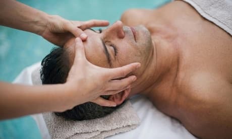 Limpieza facial completa para hombre; para nuevos usuarios