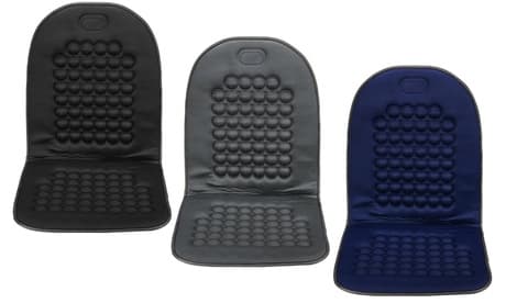 Funda Masajeadora para Asiento de Coche: Azul