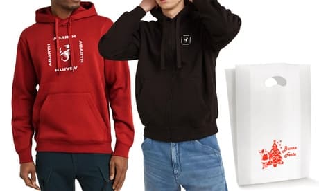 : Sudadera con cremallera / Azul / Talla S