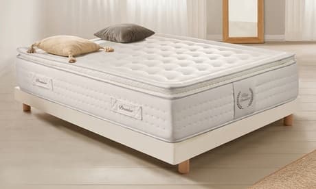 Colchón topper viscoelástico multizone sistema confort Care System multizonas de descanso 27 cm grosor: 200 x 200 cm