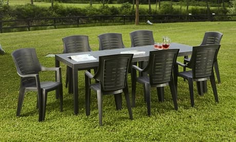 Mesa extensible Messina : Gris