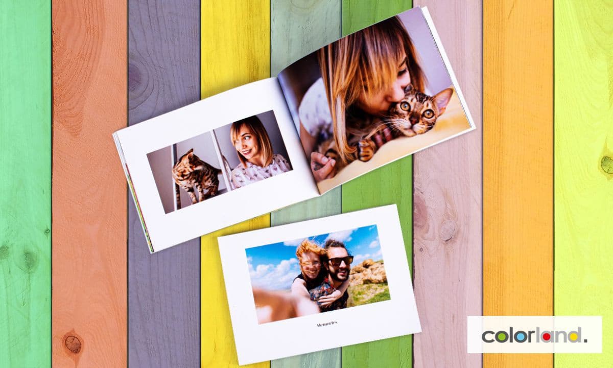 1 o 2 fotolibros personalizados en tamaño A5 con tapa blanda o dura