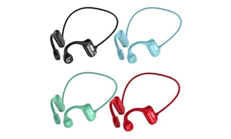 Auricular de conducción ósea con bluetooth 5.2: Negro