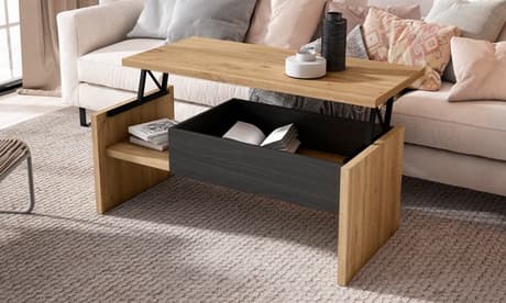 Mesa de centro elevable 110 x 50 x 45 cm