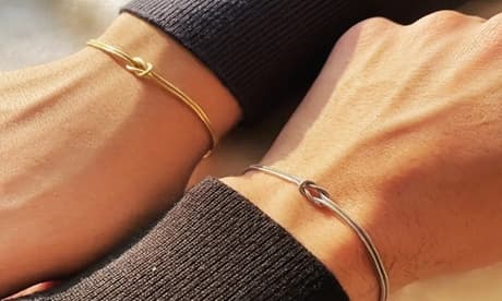 Pulsera Knot: Plateado / 1