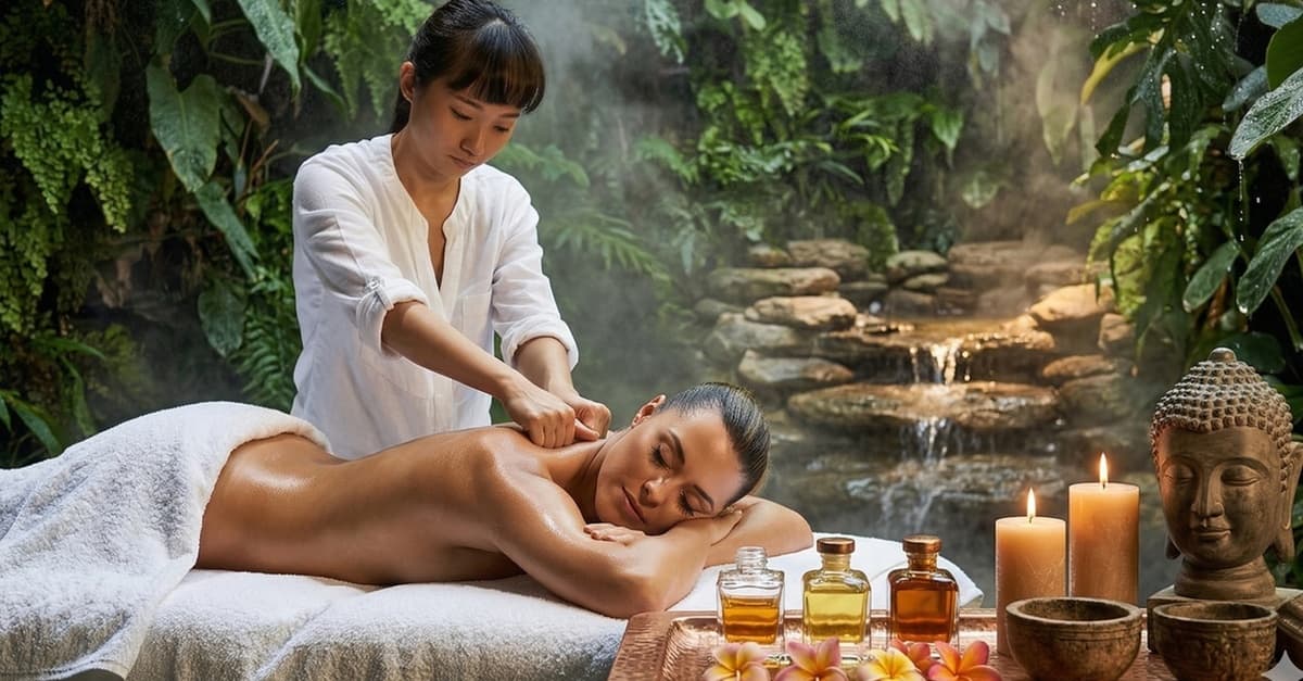 Ritual thai o de aceites esenciales con duración a elegir para 1