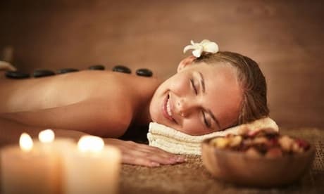 Ritual de Lavanda de 60 minutos con masaje corporal aceite de lavanda aromaterapia e infusión