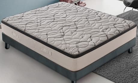 Colchón Deluxe de memory foam y carbono : 30 cm / 80 x 200 cm