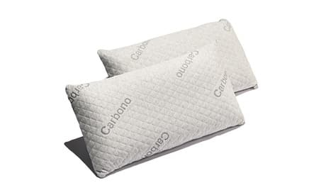 Pack de almohadas viscoelásticas con partículas de carbono: Pack de 2 almohadas / 70 cm