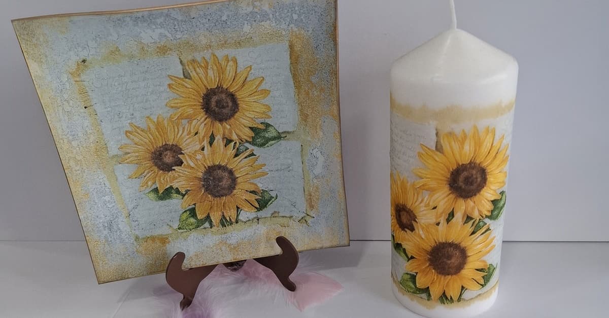 Taller de Decoupage con vino y aperitivo para 1 o 2 personas