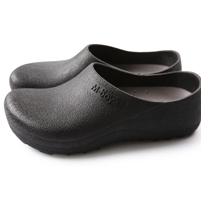 Zuecos de Cocina Hotestel Antideslizantes Zapatos de Chef Casuales Planos para Trabajo Transpirables Resistentes Zapatos de Trabajo para Cocinero de C