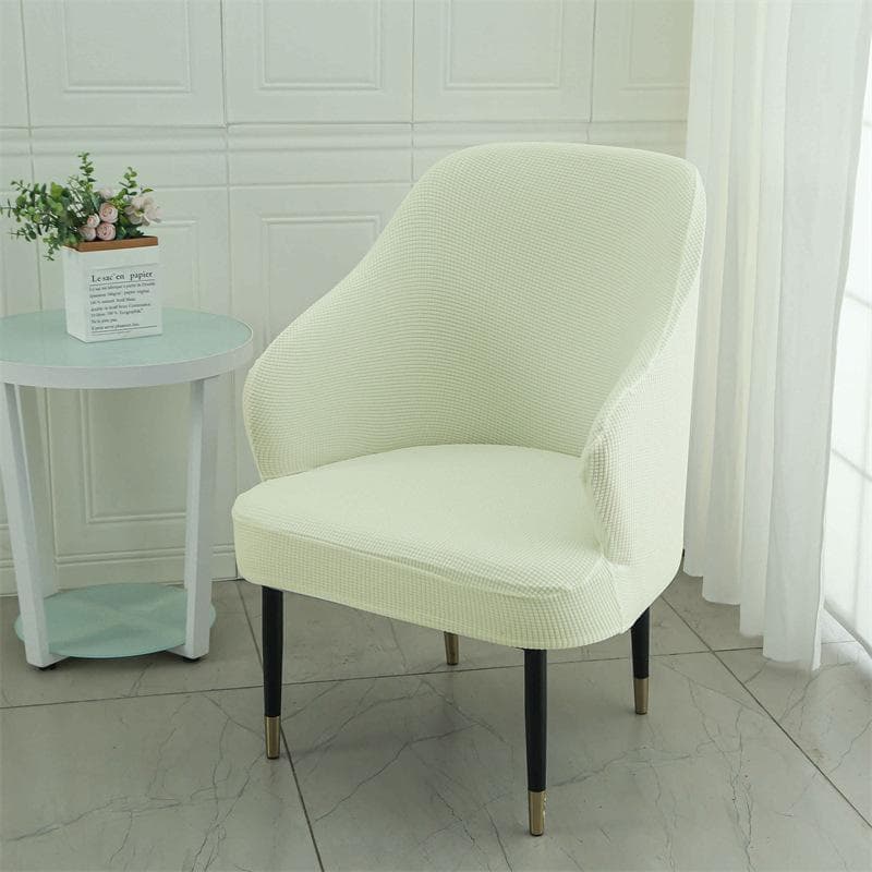 Estilo Nórdico Computadora Universal Semicircular Oficina con Reposabrazos y Cubierta de Silla de Comedor Totalmente Inclusiva Cubierta de Sofá