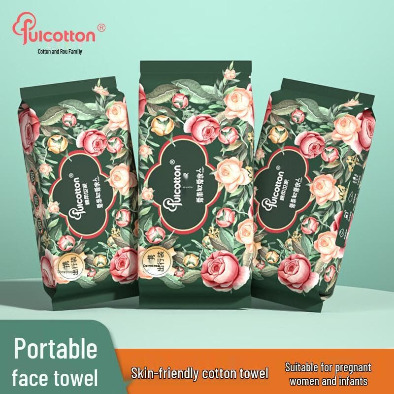 Pañuelos Faciales Desechables para Bebé FulCotton