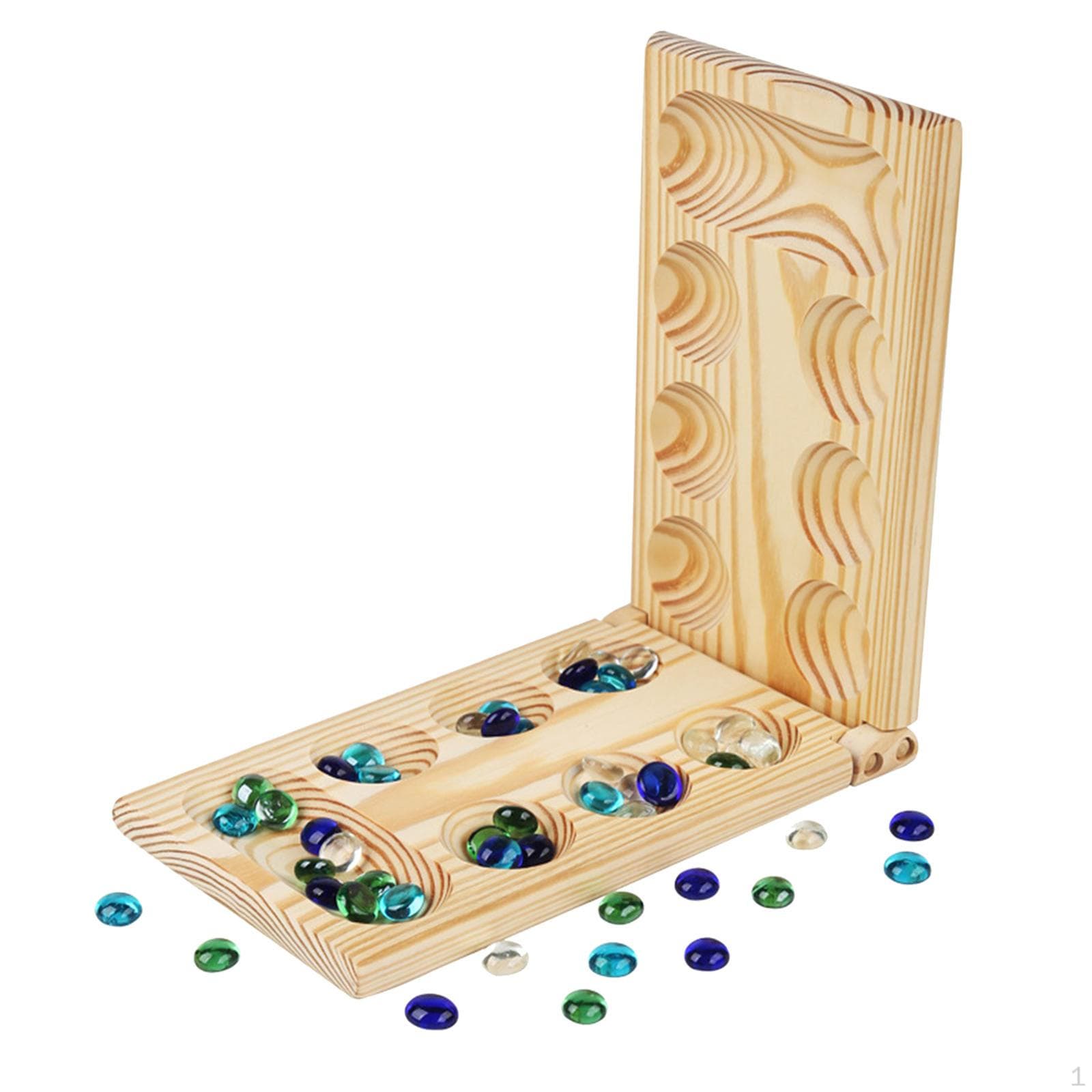 Juego de mesa clásico de Mancala: mejora el pensamiento estratégico y la diversión familiar