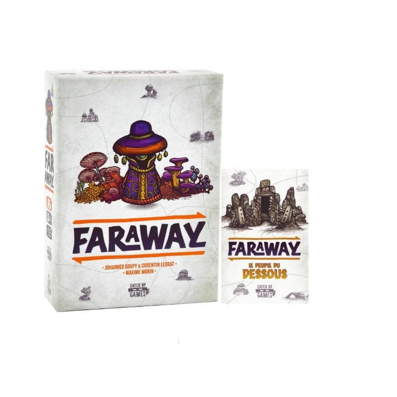 Juego de Mesa Faraway 2-6 Jugadores Fiesta Divertido Juegos de Mesa Amigos Entretenimiento Estrategia Cartas