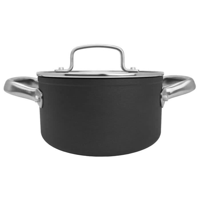 Olla - ARCOS - Samoa - Aluminio Forjado - Antiadherente - 16 cm - Compatible Todos los Fuegos