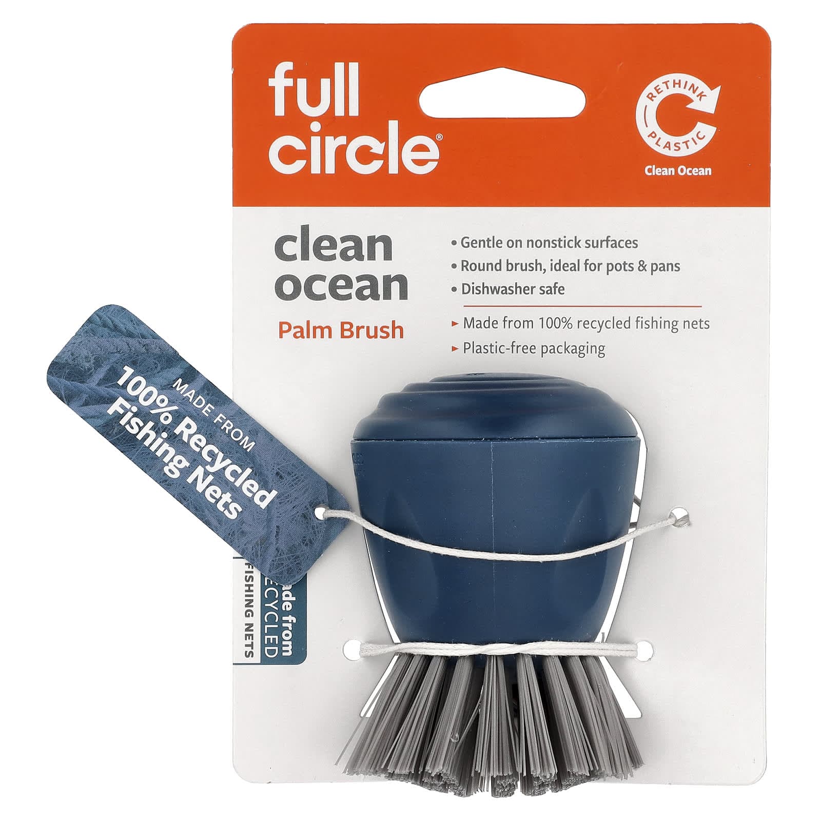 Cepillo de Palma Marina Full Circle Clean, 1 pieza blue