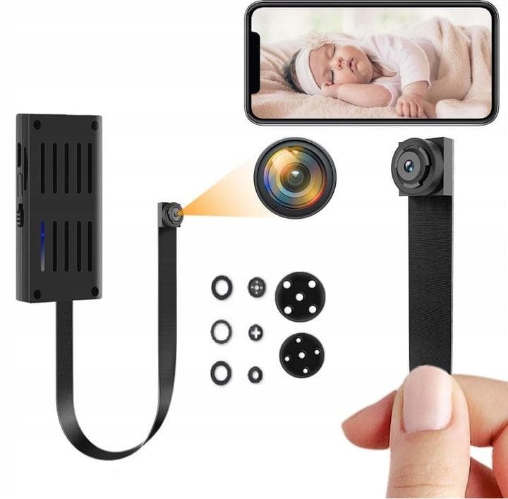 Mini Cámara Espía IP Wifi Full HD Oculta