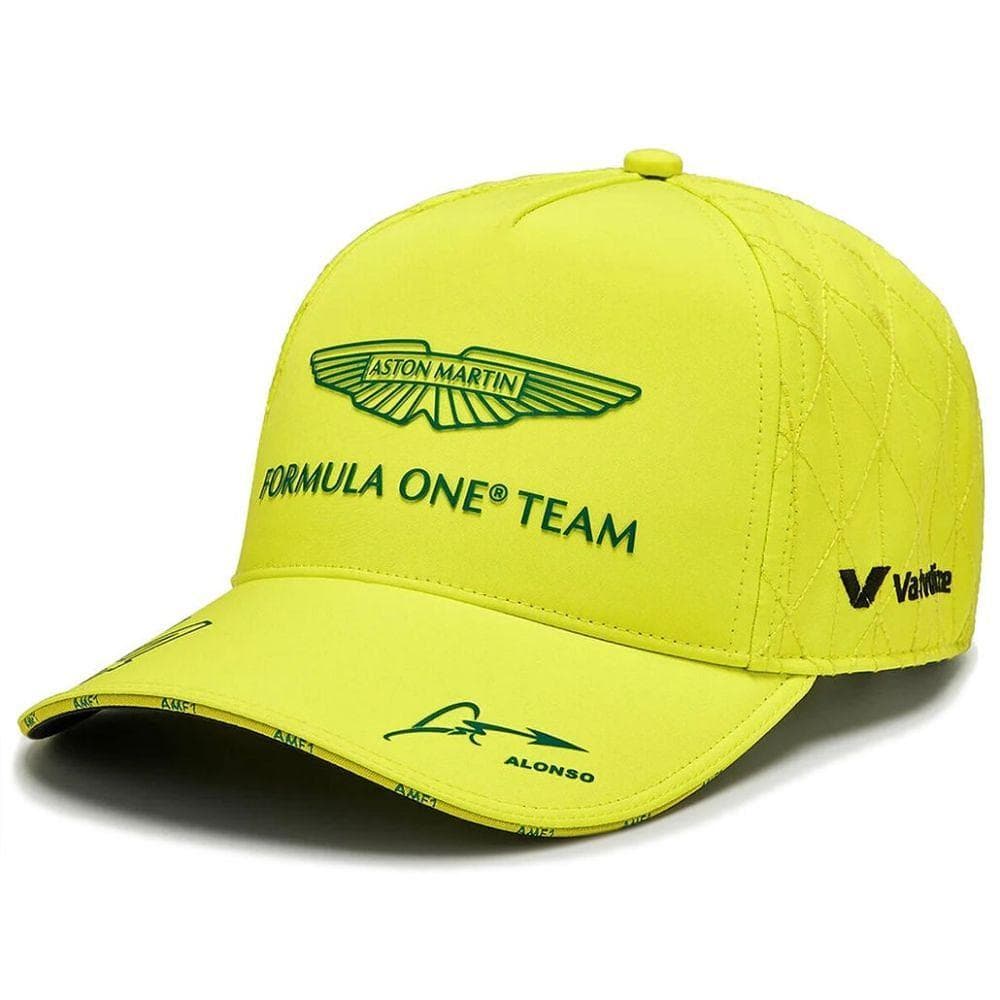 Boné OS Verde Aston Martin Fórmula 1 Fernando Alonso