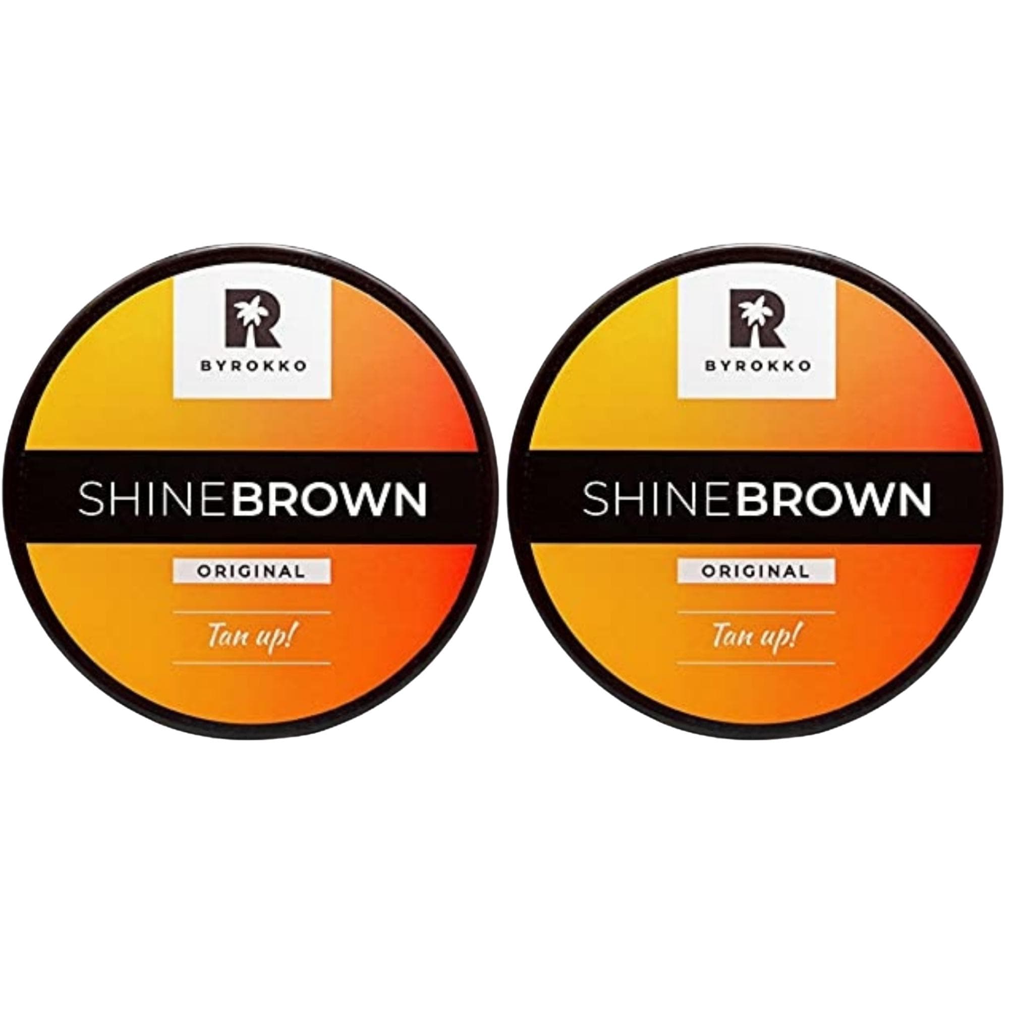Crema Aceleradora de Bronceado Byrokko Shine Brown x2