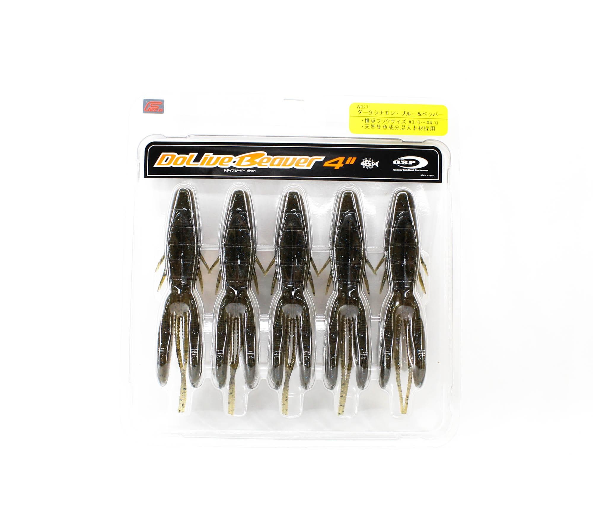 Señuelo Blando OSP Dolive Beaver 4 Pulgadas W-027 (2153)
