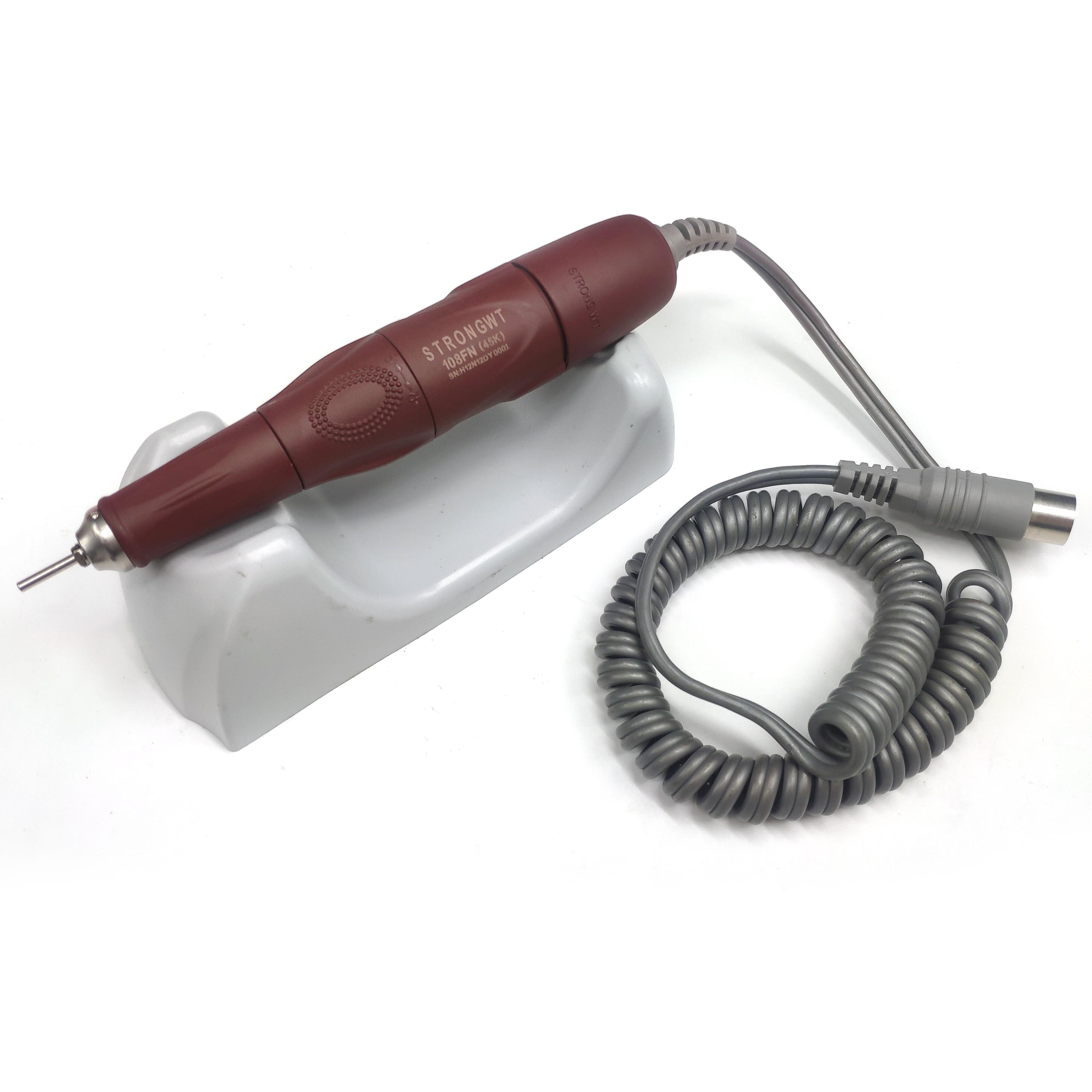 Micromotor de 45000rpm, mango fuerte 108FN, Micromotor eléctrico de laboratorio Dental, pieza de mano para fuerte