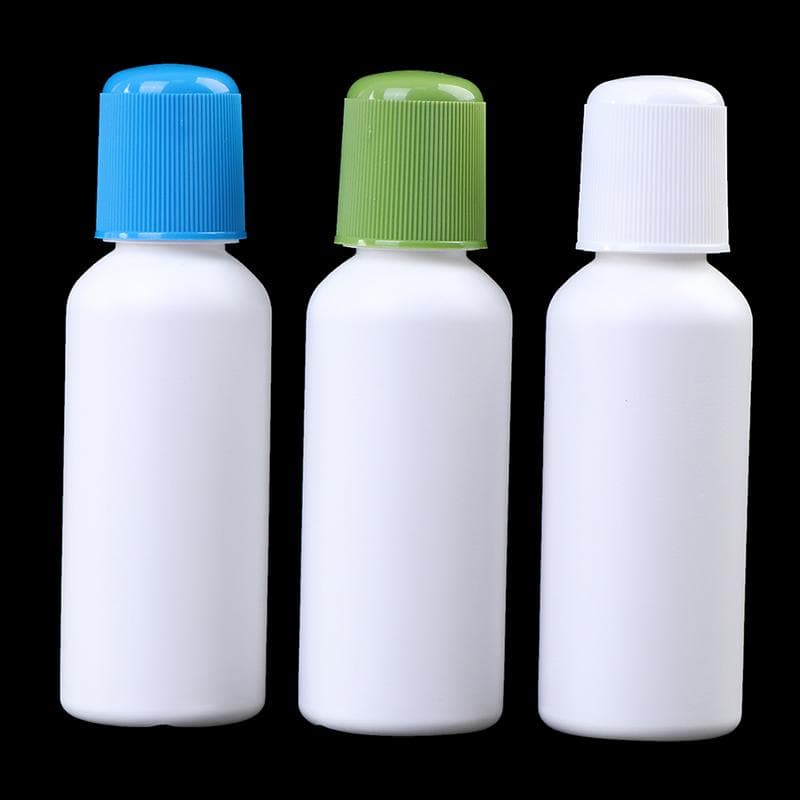 Botella con Aplicador de Esponja 100 ml Botella de Líquido Medicamento con Cabezal de Esponja azul