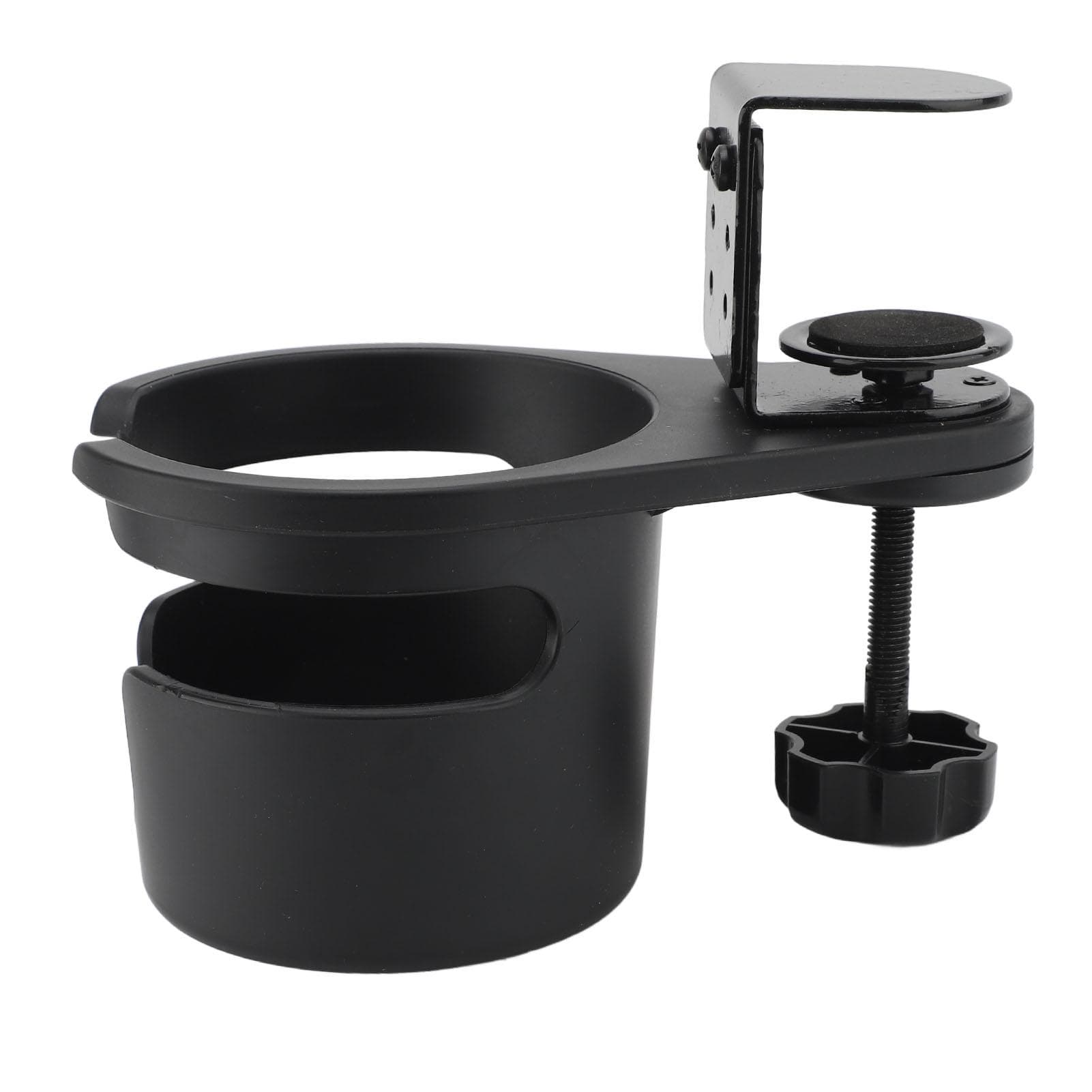 Soporte para Tazas de Escritorio con Pinza Giratoria Organizador de Botellas Estante de Almacenamiento para Tazas de Café Bebidas Botellas de Agua