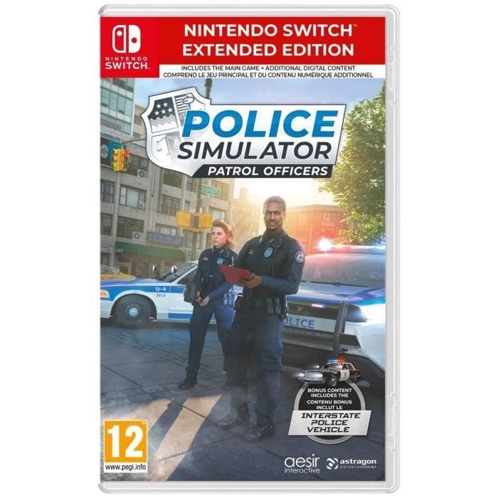 Simulador de Policía : Oficiales de Patrulla - Juego Nintendo Switch - Edición Ampliada