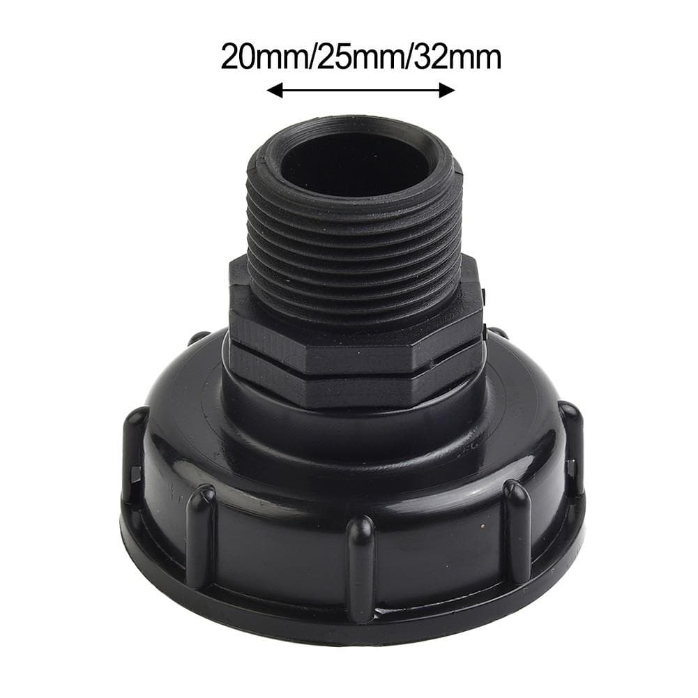 Adaptador de contenedor con tapa de 1 pulgada Adaptador de contenedor IBC Tapa S60x6
