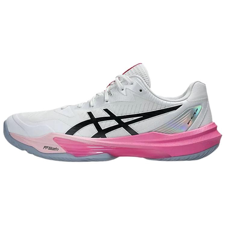 Asics Sky Elite FF 3 Ajuste Cómodo Soporte Zapatillas de Voleibol Unisex Blanca Negra 1053A081-100 cm